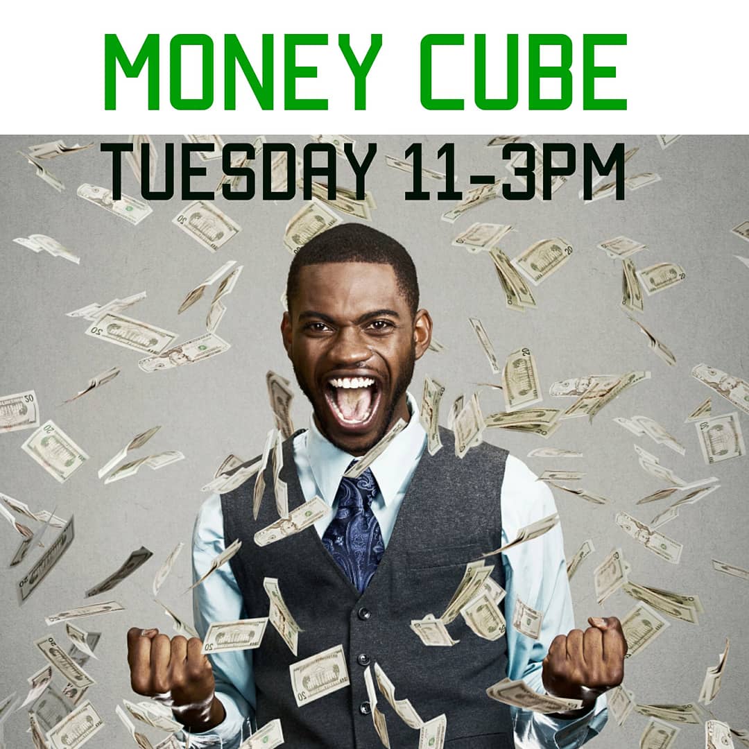 AdelphiSAB's tweet image. The Money Cube event is tomorrow! Join us in the UC Lobby from 11-3pm. We're gonna make it rain! #AdelphiSAB