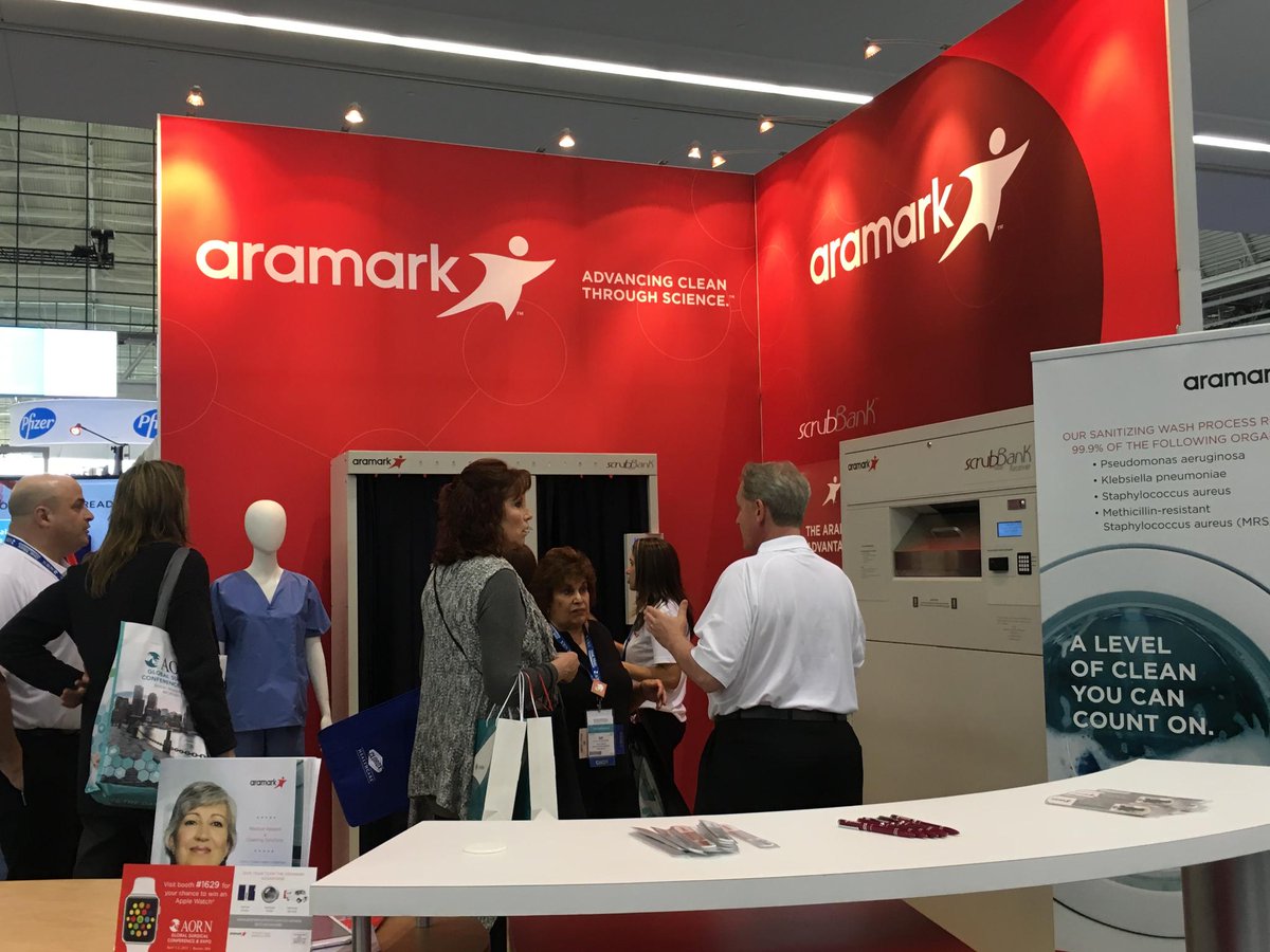 Aramark Uniform Services On Twitter Visit Us At Aorn2018 Booth