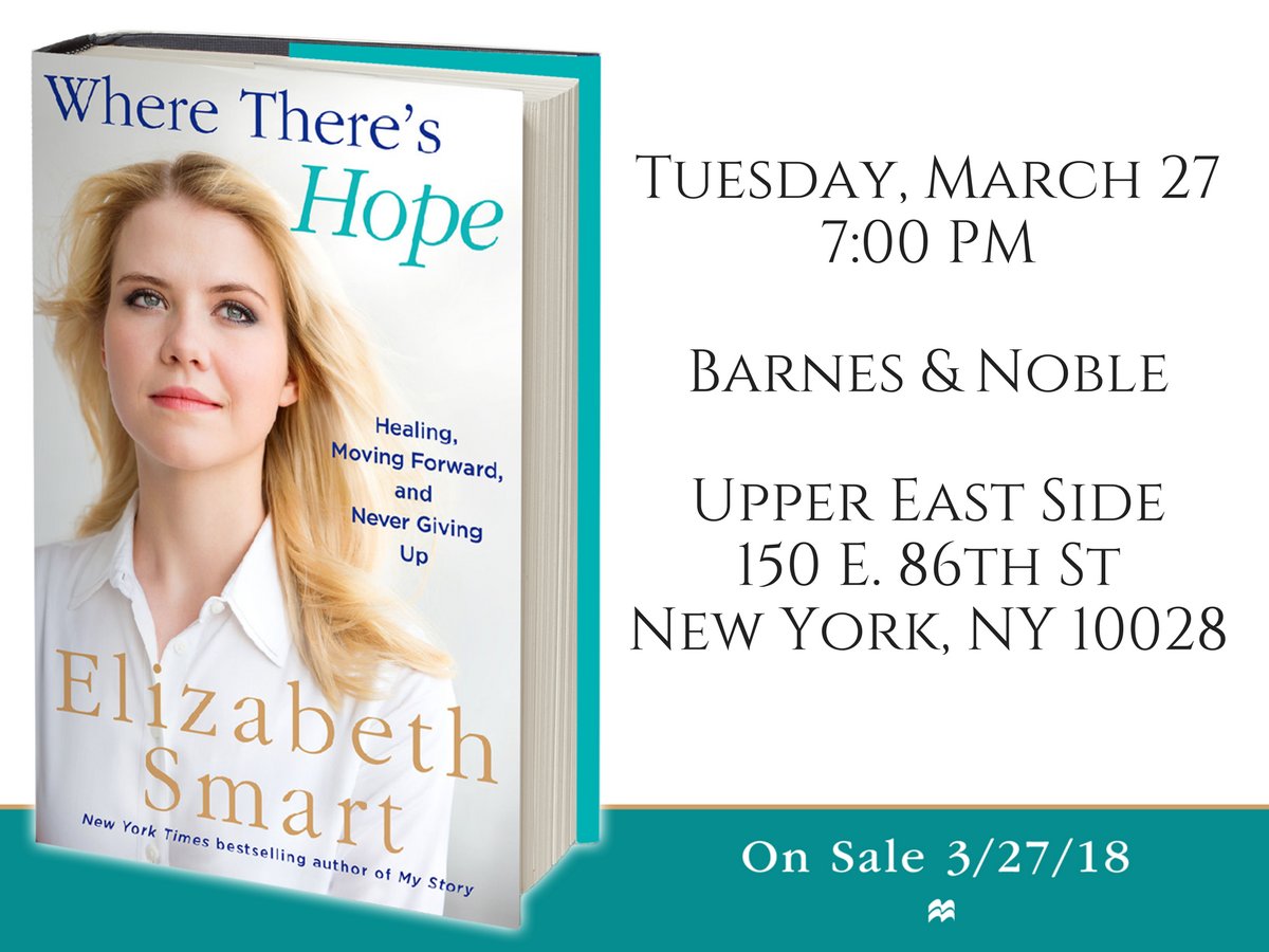 Come meet me during my tour for WHERE THERE'S HOPE! Details in the image below! bit.ly/wherethereshope