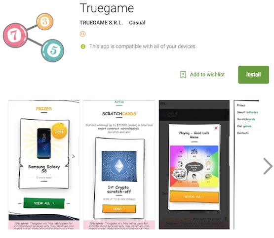truegameSRL's tweet image. We are so excited to announce that Truegame App is finally available on Google Play! 🐣🚀🚀

It is still an early beta and we'll be updating the app regularly. Try it and send us your feedback, please! ✍️🚧🛠🌟🌟🌟

play.google.com/store/apps/det…