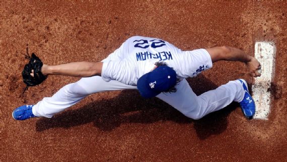 Opening Week on the diamond.  Kershaw dominant in spring training with 0.00 ERA.  What else is new? #GameChanger #MLB #OpeningDay @claytonkersh22