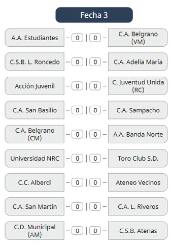 fmimpacto1043's tweet photo. #LRFRC: Resultados, Posiciones, Promedios y Próxima Fecha - #PrimeraDivisionA: @AlToqueDeportes - @LigaFutbolRIV https://t.co/2SlPqJKsR4