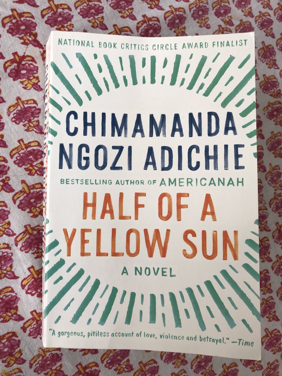 rmehtawriter's tweet image. “The real tragedy of our postcolonial world is not that the majority of people had no say in whether or not they wanted this new world; rather, it is that the majority have not been given the tools to *negotiate* this new world.” #HalfofaYellowSun #Adichie #amrreading