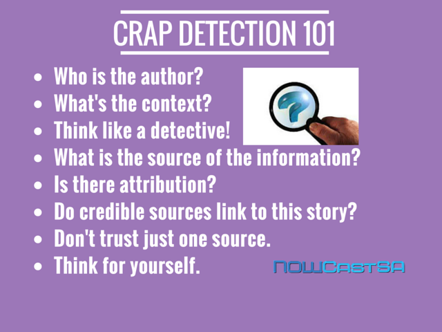 NOWCastSA's tweet image. Don&apos;t worry if you missed us at the #makerfairesa @210teenlibrary @mysapl - you can still sign up for a FREE workshop in #CrapDetection --&amp;gt; nowcastsa.com/blogs/crap-det…