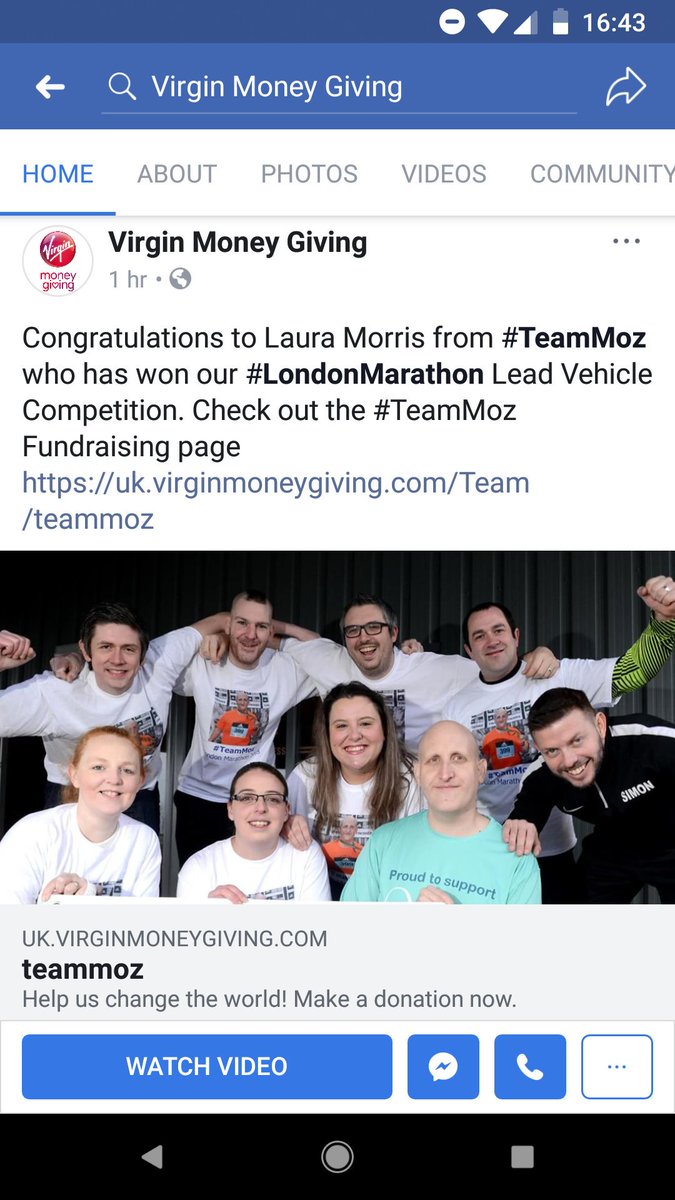 mozman1981's tweet image. m.facebook.com/story.php?stor…
Amazing news, @lolly2510 my amazing wife has won a once in a lifetime prize to be The london marathon VIP in the lead vehicle to start the race
#Teammoz
#myrock
@adamgreen30
@Vickiarcher1 @AimeeJones_Star 
@severnhospice @MaddyTenovus 
@GaryLineker