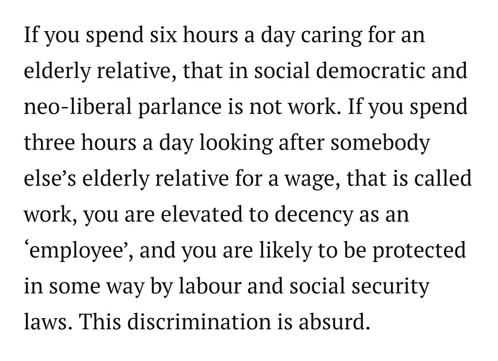 scottsantens's tweet photo. Both the left &amp; the right are guilty of pushing the notion that the only work is paid work. However, this notion is especially damning for those purporting to be progressive.

This piece by Guy Standing is a great wake up call for the left to support UBI.

https://t.co/uGkkR8K1wb https://t.co/uiVkESi1hr