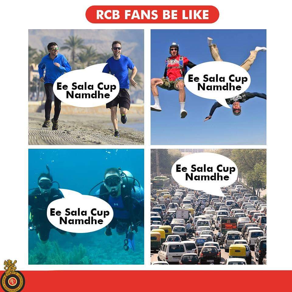 RCBTweets's tweet image. No googly or yorker can break this partnership. We are in this together, fam  #escn