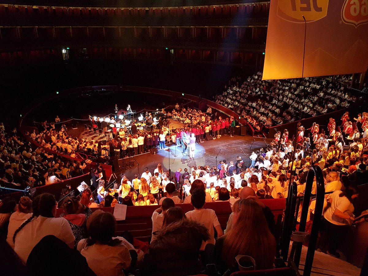 Our view in the Royal Albert Hall! <a href="/kmomostly_music/">Mostly-Music</a>