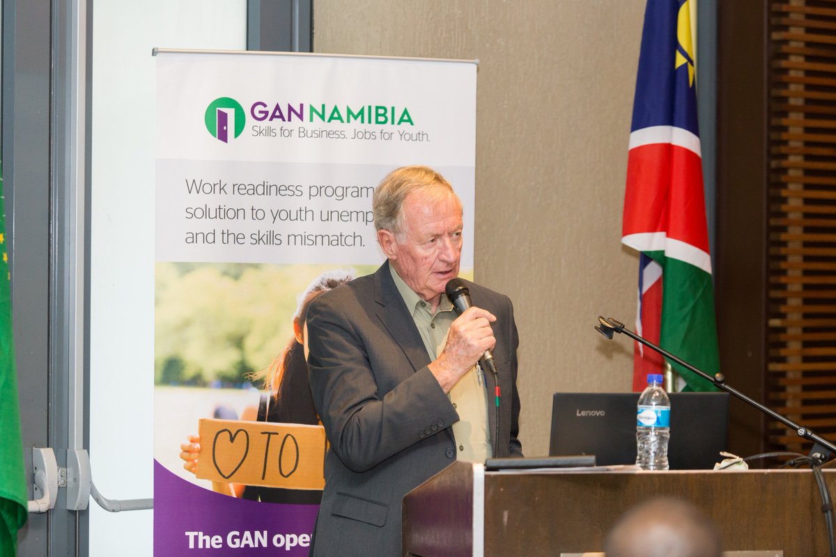 GANNamibia's tweet photo. Closing remarks by @NEF_Namibia Secretary General, Mr. Tim Parkhouse
#GANNamibia launch https://t.co/nE64mc3IEr