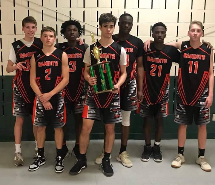 NEABanditElite's tweet photo. Shout out to our 16U Boys this weekend taking 1st Place, ran with 7 boys on championship Sunday and was able to take care of business. Prayers for Coach K #BleedOrange https://t.co/8wv4sHg6dq