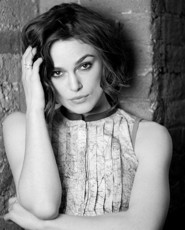 Keira Knightley, Happy Birthday in Black & White  