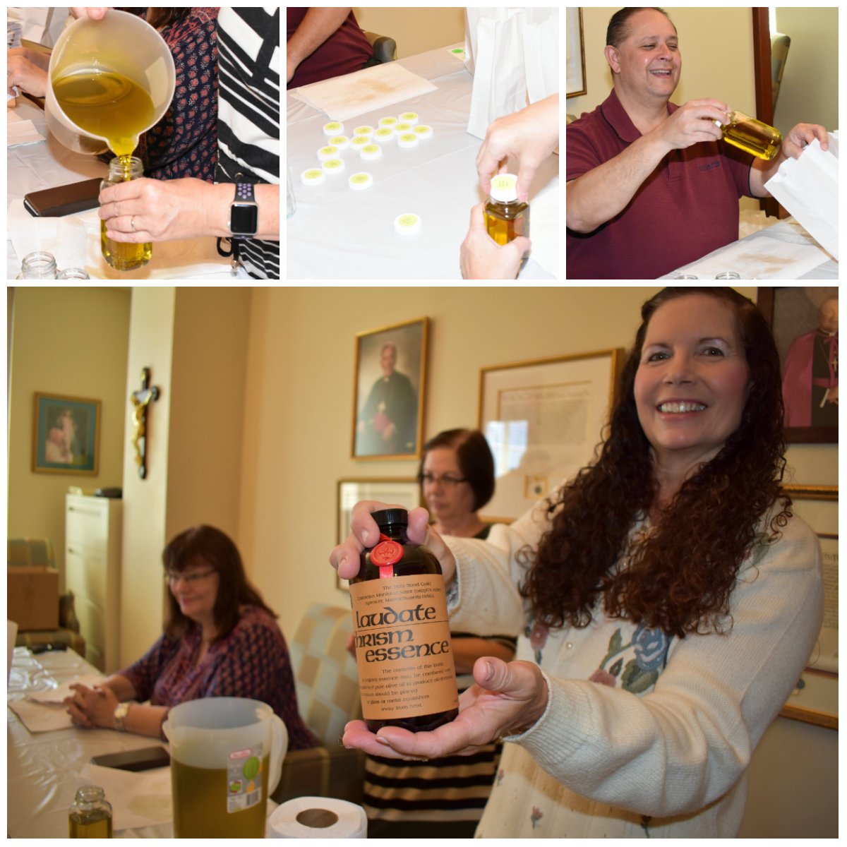 At the Chrism Mass we will bless the oils that we use in Baptism, Confirmation and Anointing of the Sick. Through these oils we encounter Christ in a profoundly human way. Join us Wednesday, March 28 6:30 p.m. at St. James Cathedral in Downtown Orlando