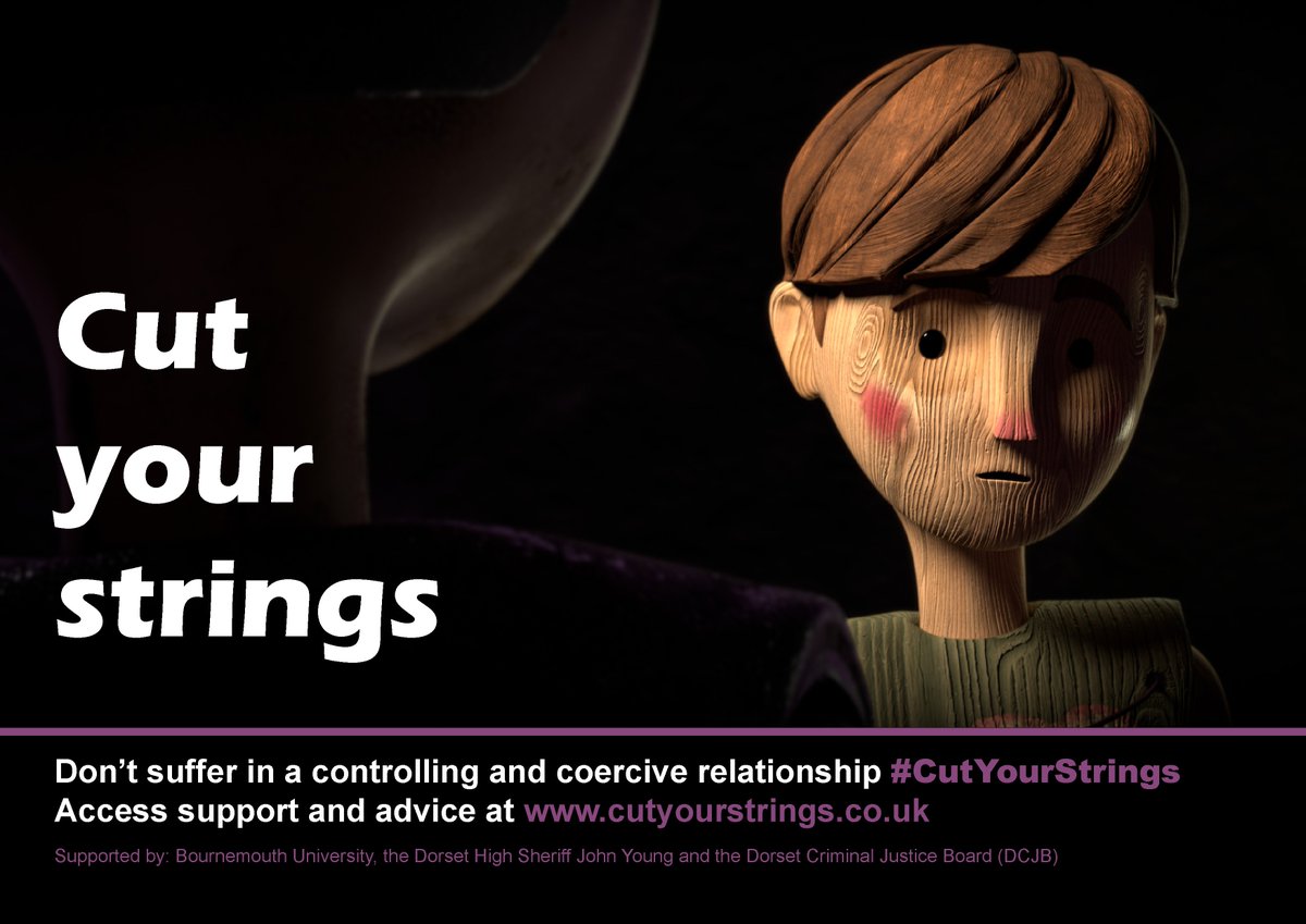 dorsetpolice's tweet photo. Feeling anxious or worried about your partner coming home or having to go home to them? 

If you are suffering from controlling or coercive behaviour #CutYourStrings - help is available, visit: https://t.co/SJMMYm8uOM https://t.co/wlOmWhheSJ