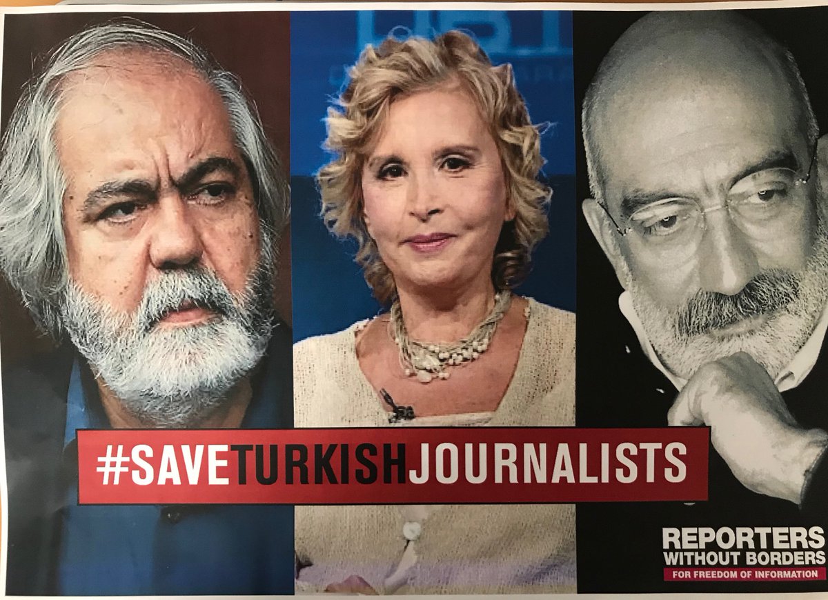 RebHarms's tweet photo. Message to #Varna #SaveTurkishJournalists No normalization without return to rule of law. https://t.co/lTeCq6nFjY