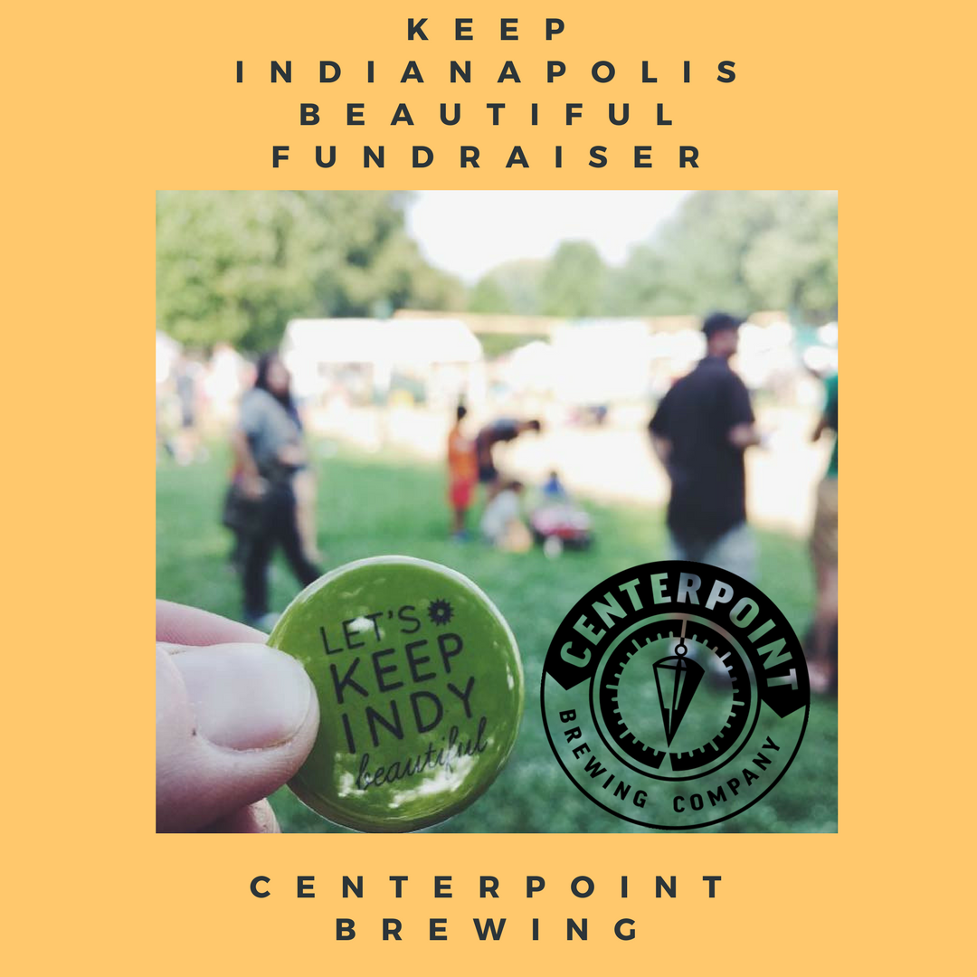 centerpointbrew's tweet photo. Tonight, $1 from every pint sold will benefit @kibiorg's #LeafWinterBehind campaign! Come on by between 4pm and 8pm to help KIB create vibrant public spaces right here in Indianapolis. https://t.co/PEhzEzjOAe