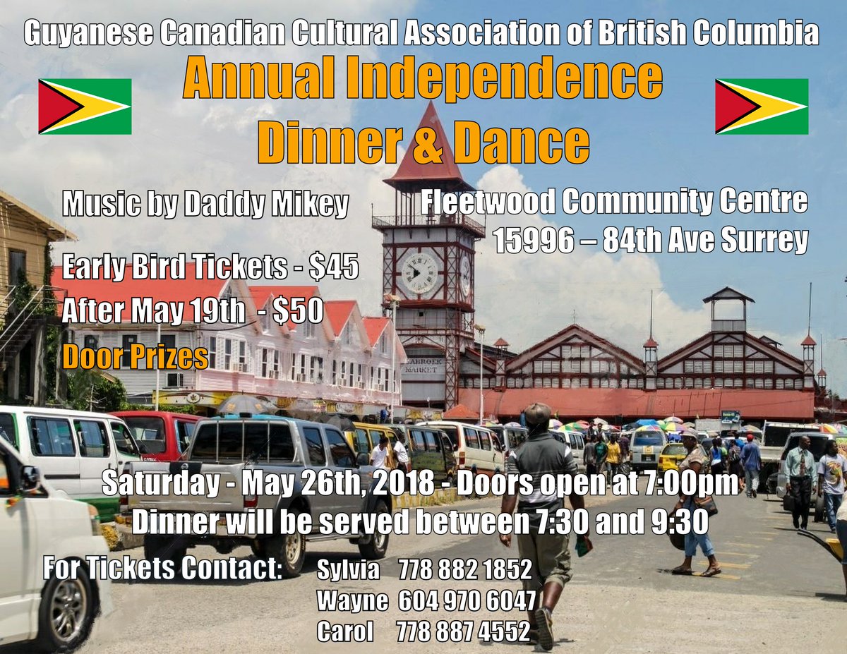 Guyanese Canadian Cultural Association of BC tweet media