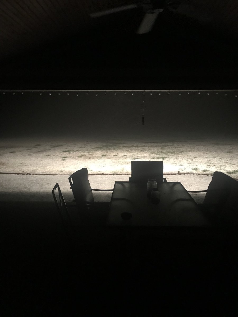 FFleeman's tweet photo. Hail storm this morning . Imboden AR https://t.co/mmV9yyjem3