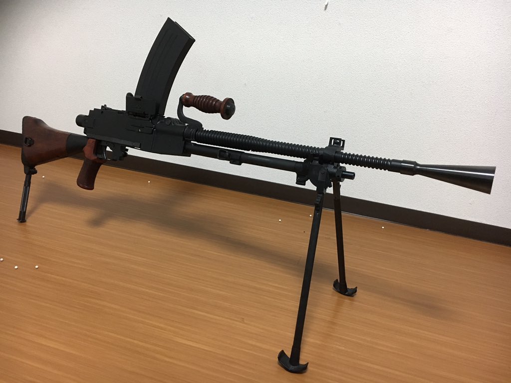 bulletcore8's tweet photo. KTW 九九式軽機関銃 入荷したぜ!
#KTW #九九式軽機関銃 #バレットコア
#bulletcore #サバゲー https://t.co/bb6kYFz37K