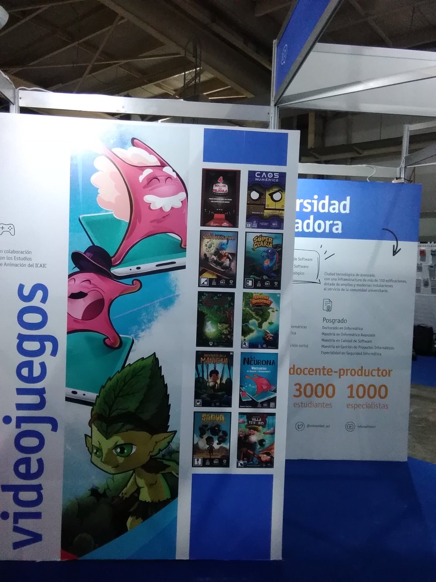 universidad_uci's tweet image. Recibió #StandUCI Mención en la categoría de stand modular en #Informática2018‼️vía @alicia_senra @rislaidy @nicado3