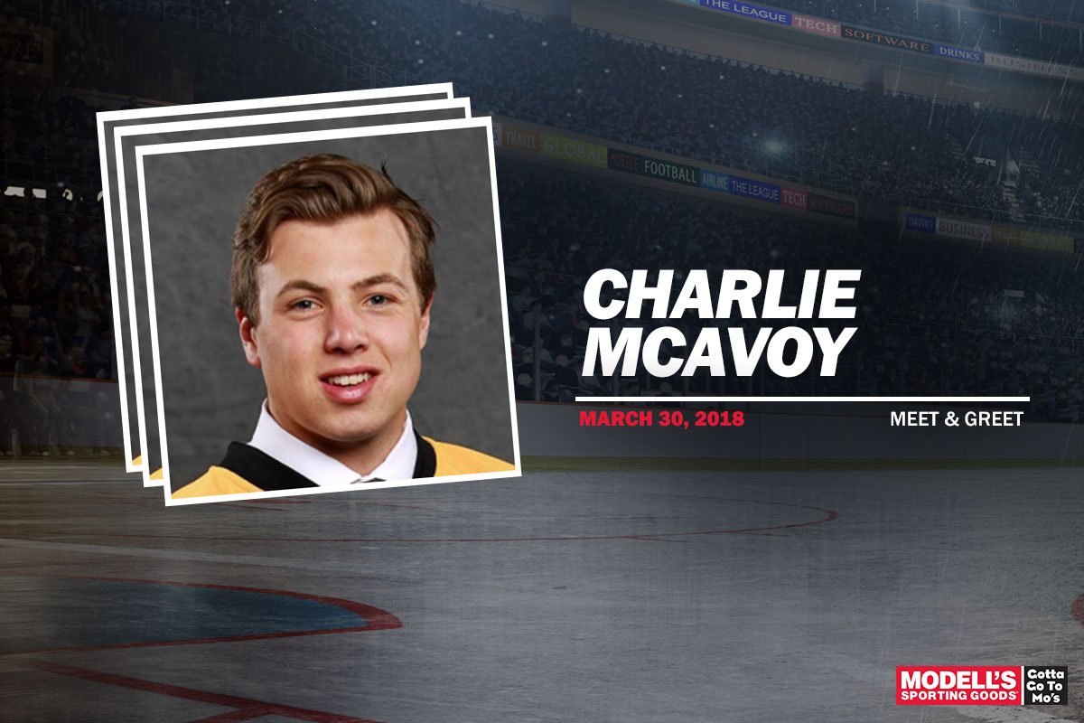 0x_rari's tweet photo. Come meet defenseman @CMcAvoy44 at our Boylston St. location on Friday at 6pm! #gottagotomos #cm73 https://t.co/YXUvlu4BgB