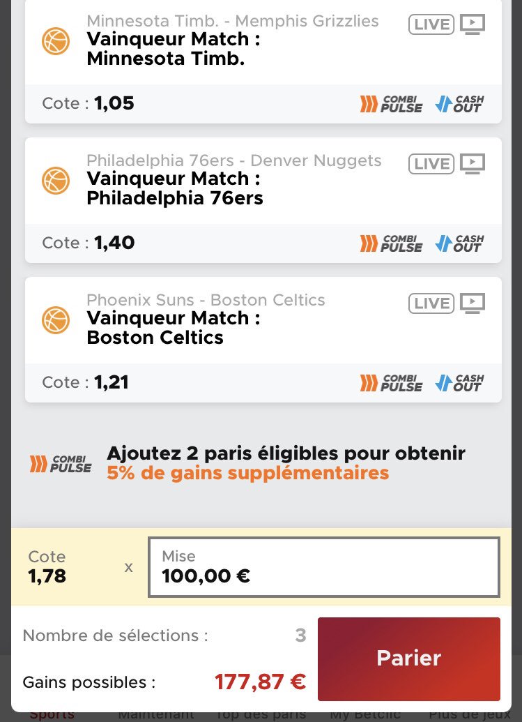 prono_zoen's tweet photo. 📌prono du jour📌
 🏀NBA🏀
⬆️cote de 1,78⬆️
⏱premier match à 01h00⏱
‼️Vainqueur (prolongation comprise)‼️ https://t.co/4bVAFoGabb