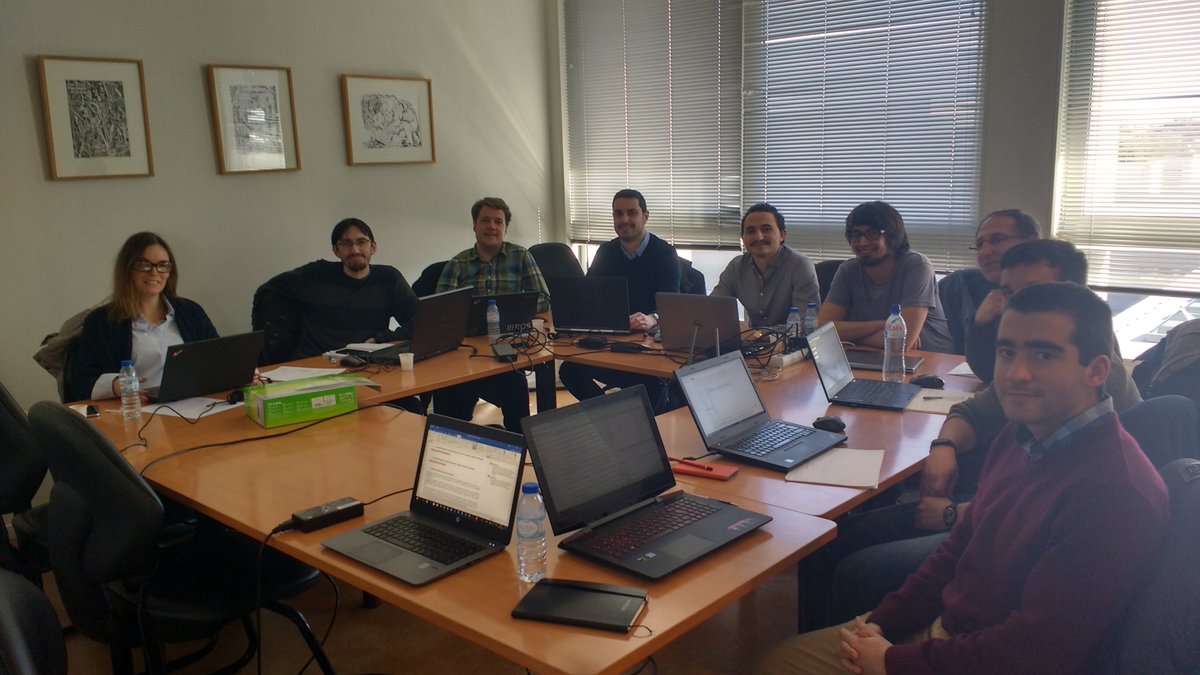 scalable40's tweet photo. Some of the @scalable40 partners were gathered for one more integration workshop, this time @INESCTEC! #scalable #manufacturing #FoF https://t.co/78JqjisVhT