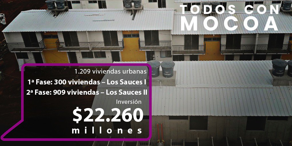 CamiloSanchezO's tweet image. ¡Mejores casas🏠 para los habitantes de #Mocoa! Además de la construcción, se inició la convocatoria para las familias que recibirán subsidio de vivienda🏠 #AsíAvanzaMocoa 👍  @JuanManSantos @infopresidencia