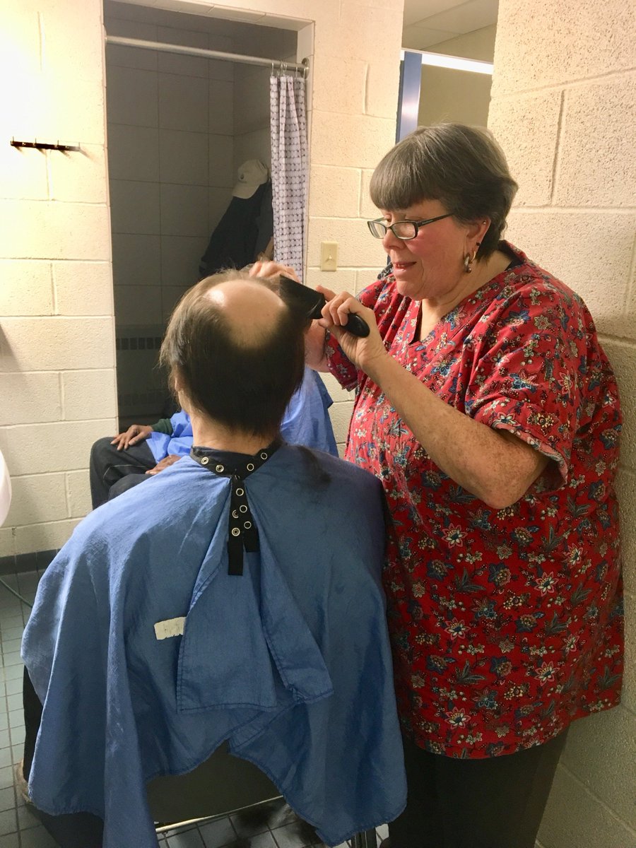 downtowndbread's tweet photo. It's Haircut Day at Downtown Daily Bread!!  Monthly haircuts are just one of the many services that we provide. #DDB #DDBservices #harrisburg #homeless https://t.co/767uEubElL