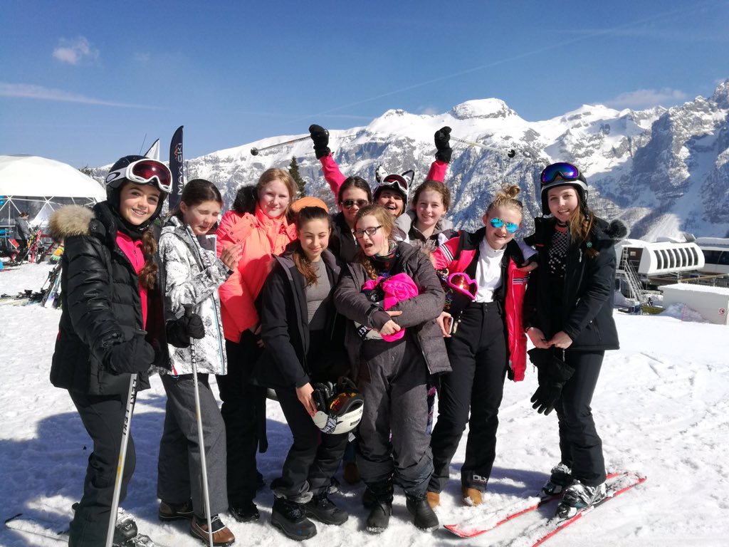 MountSchoolYork's tweet photo. The girls on our school #SkiTrip at Folgarida are having a fantastic time in ideal conditions #livingadventurously @GSAUK #quakerschool #mountains #mountschool https://t.co/4OojYLo5f8