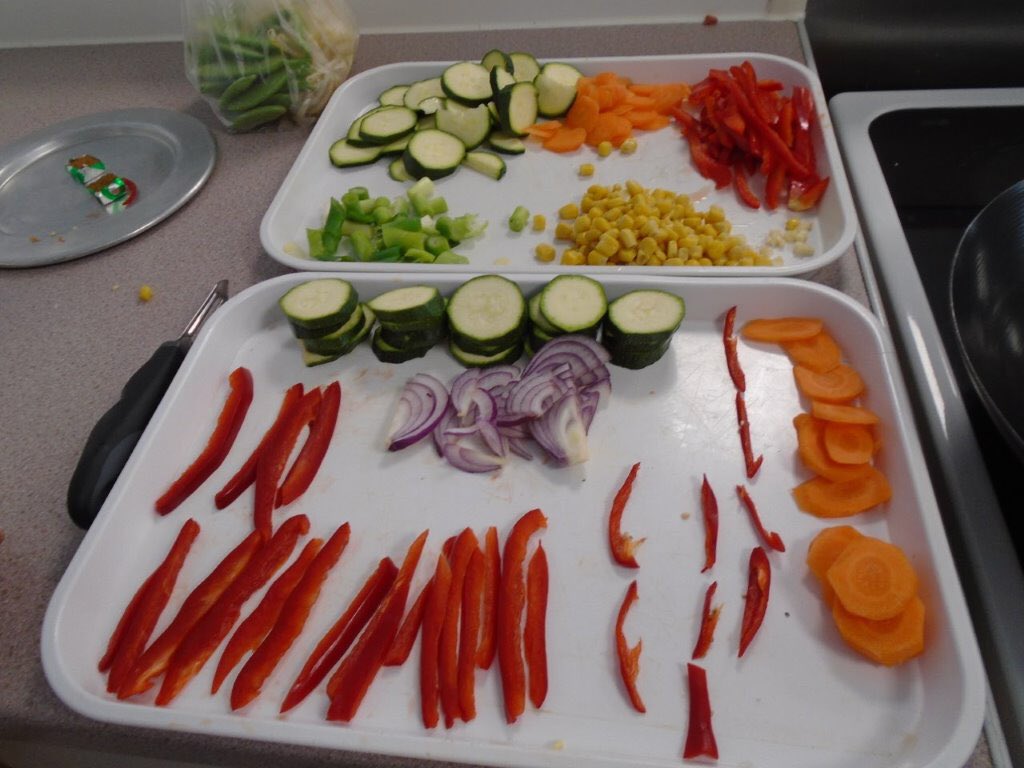 JHSDesignTech's tweet image. Stir Fry cooked by Yr 8 😋