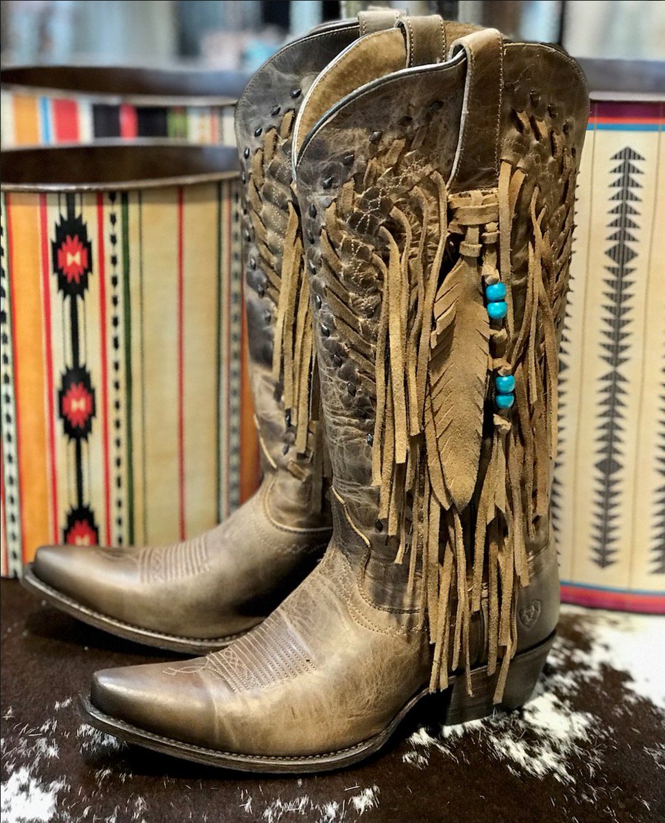 ariat brisco fringe boots