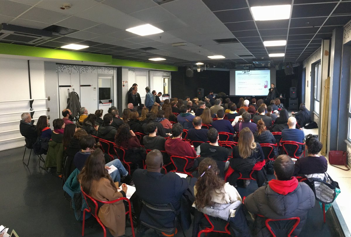 LabGov's tweet photo. Prosegue la presentazione di @culturability al @fusolab. @larobbi spiega gli aspetti tecnici del processo @LegacoopN @LegaCoopLazio @chrisiaio @ElisaPaluan @fabiomestici @MiBACT#CoRoma #Codistrict https://t.co/T0qvJB8hDq