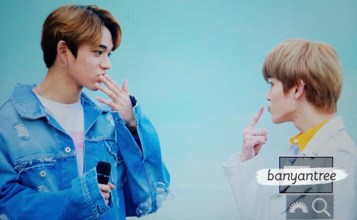Taeyong is me when i first saw this yuktae preview 