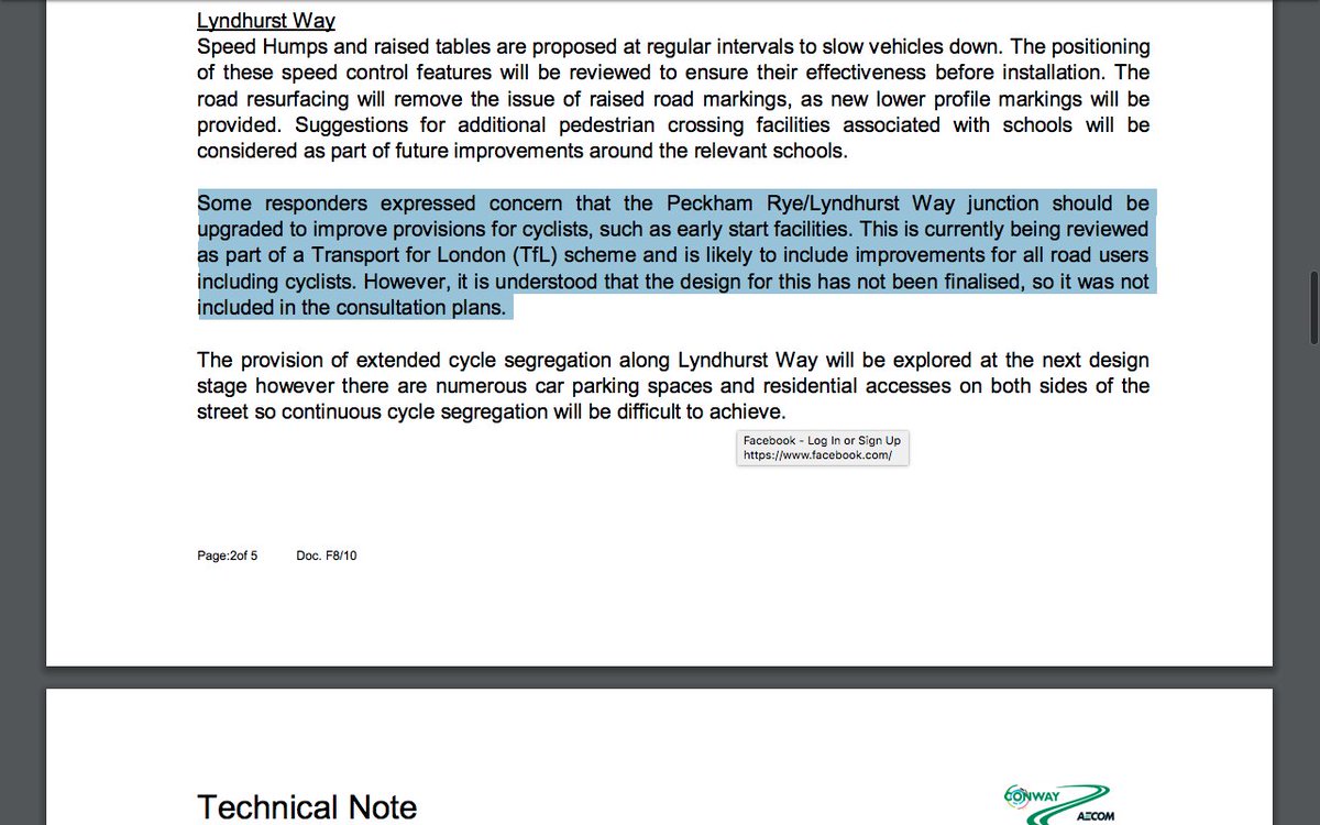 @seanlondonandon The consultants can't even get the road names right #PeckhamRoad