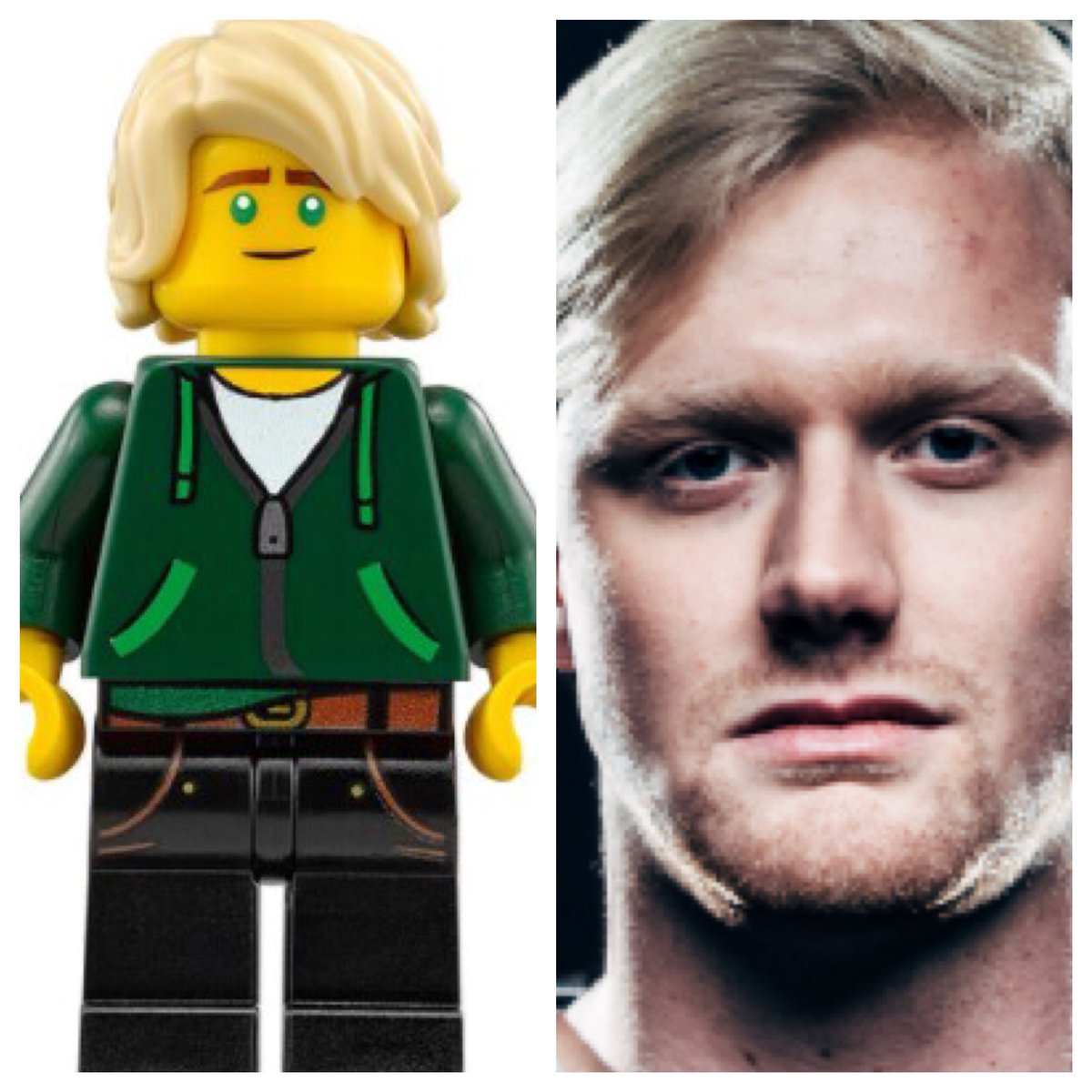 NVincx's tweet photo. Een beetje verslaafd aan de mol en zoon aan Ninjago. Lloyd versus Lloyd #demol #ninjago https://t.co/JStZCJjTag
