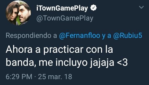 doblasnightmare's tweet photo. ESQUE TODO CALZA JODIDAMENTE PERFECTO.
¿Será que se viene el regreso de la banda o el regreso de Fernanfloo? https://t.co/RP1fmRscWk