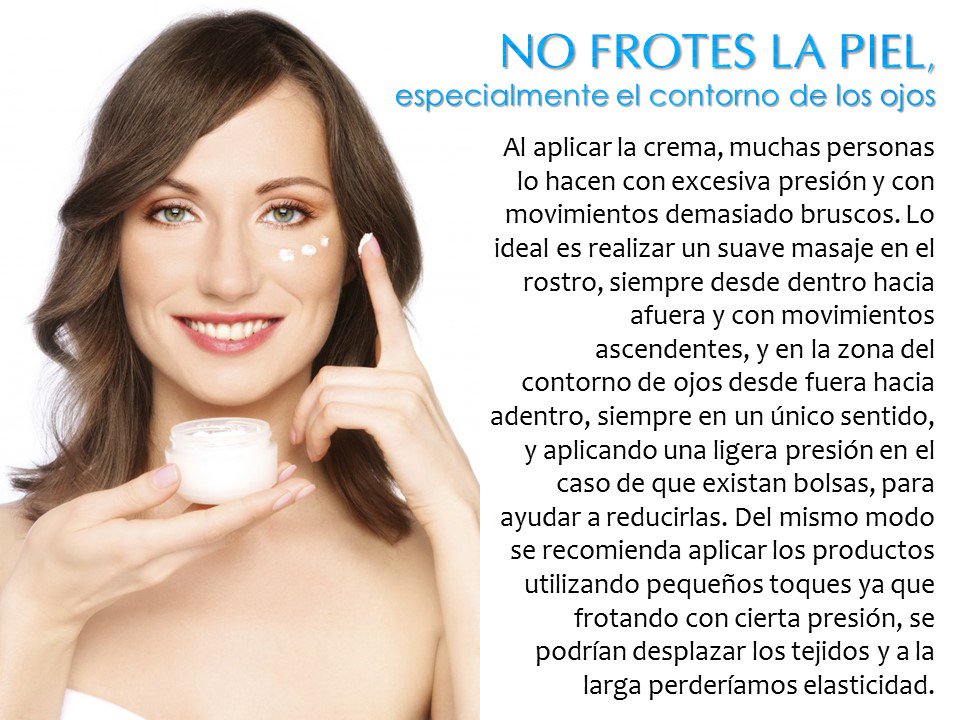PfarmaValdemoro's tweet photo. No frotes tu piel. Ten especial cuidado con tu #ContornodeOjos https://t.co/5Ku9GqNImB