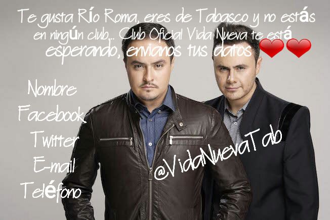 AranzaChi's tweet photo. Eres de #Tabasco te encanta @RioRomamx y no estas en ningún club te invitamos a formar parte de @VidaNuevaTab #VNTab 1 https://t.co/44KZpDDZrY