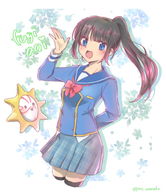 cfの返礼品みてたら、叔父さん居てもたってもいられなくなってきたよ…お絵かき動画いちゃいちゃしすぎやで…
#葵の絵 #富士葵 