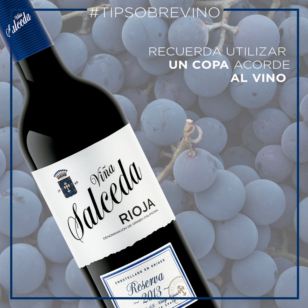 #Consejo Usa la copa adecuada para tu #vino. ¡Lo disfrutarás doblemente! #vinotime #wine #winelover #winetasting #winetime #winery #ilovewine #winelife #vineyard #viñasalceda #riojaalavesa #salceda #compartesalceda #compartetuvino