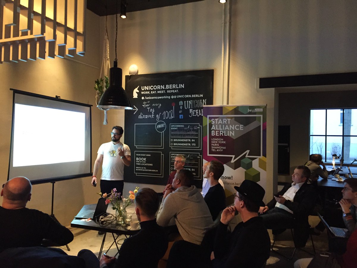 Can your business idea make it? <a href="/c_raethke/">Christoph Raethke</a> is challenging our Start Alliance fellows tonight! <a href="/Coriundernews/">Coriunder</a> <a href="/bNesis/">Beth Nesis</a> @neuroprofiler <a href="/dejamobile/">dejamobile</a>  @fly money  <a href="/bsurance/">bsurance GmbH</a> <a href="/Paylinkofficial/">Paylinko  👨‍👨‍👦📲</a>