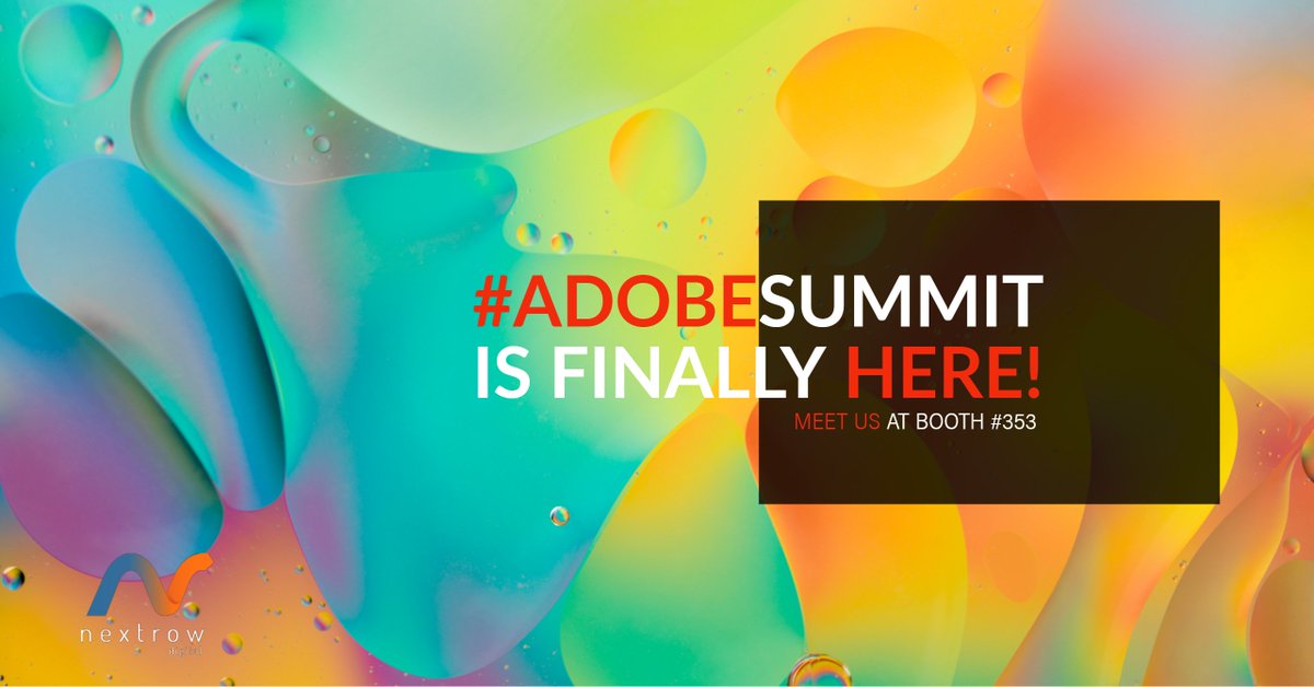 nextrowdigital's tweet photo. #AdobeSummit is finally here. Don't miss your chance to win #SamsungGear S3, #AppleWatch, #iPadPro during Summit. Visit our booth #353 to enter the drawing for our #Raffle. https://t.co/KWlRu1hRj7 #DigitalExperience #AEM #AEM64 #NextRowDigital #Nextorians #CustomerExperience https://t.co/h8N2I5DewF