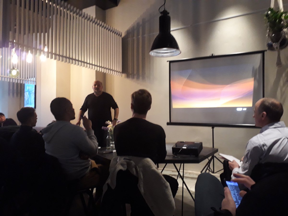 Attending a great pitch feedback session! <a href="/UnicornBerlin/">Unicorn Workspaces</a> #startalliance