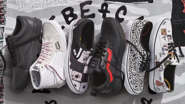 SneakerNews's tweet photo. Vans and A Tribe Called Quest want you to "Kick It" in their upcoming footwear collaboration 
https://t.co/CIGMLGTOd9 https://t.co/ZCJH74GLQO