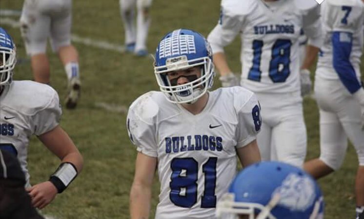 staffordbulldog's tweet photo. Congratulations to Andrew Napolitano who has committed to play both football and track at Nichols College. Nappy personifies accountability, commitment and toughness #dogpound https://t.co/V4yvlM13tK
