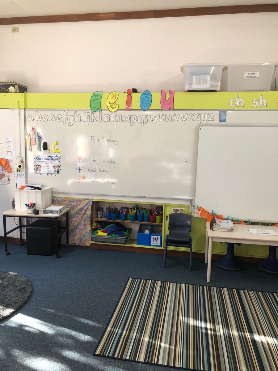 MissRPearson's tweet photo. First day on placement in Kindergarten. Learning about Holy Week #acuedu_p https://t.co/JYZ2uQsKwP