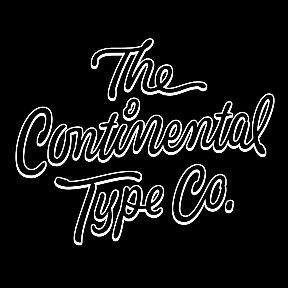 continentaltype's tweet image. We're truly sorry we don't use Twitter very often. Hopefully this piece will make up for it. Comin' soon! #lettering #type #typefoundry