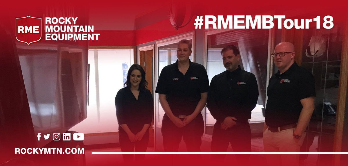 RMEHQ's tweet photo. A pleasure speaking with everyone at AM1250 and an honor to speak about @RMEHQ and some of our best success stories, we wouldn't be here without your support. Thanks to CHSM-AMβs Shannon Dueck and Jon Dul for stopping by to visit with us at RME Steinbach.
#RMEMBTour18 #teamRME https://t.co/x832CoNLgx
