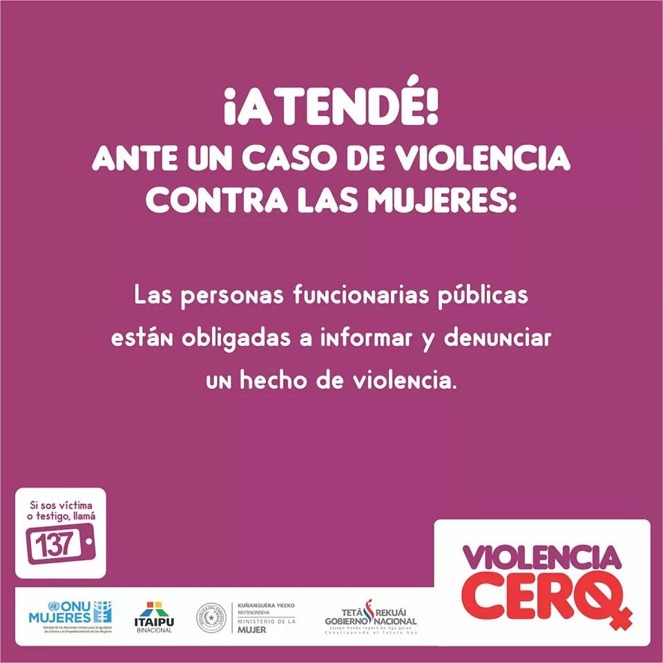 ViolenciaCeroPy's tweet photo. 🔊¡Informate sobre estos derechos y 🗣 hacé correr la voz!

#ViolenciaCeroPy https://t.co/XSJUzEEVNl