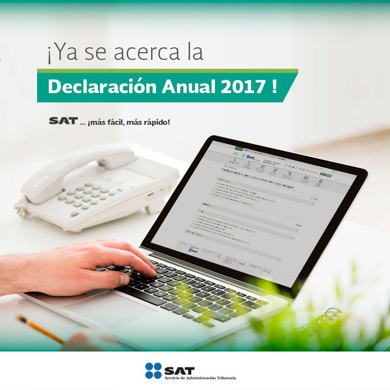 SATMX's tweet photo. ¡Ya se acerca la #DeclaraciónAnual! Recuerda que solo necesitas tu contraseña. Si no la tienes, obtenla por internet.  ¡Prepárate! https://t.co/VhFVpkUUbI